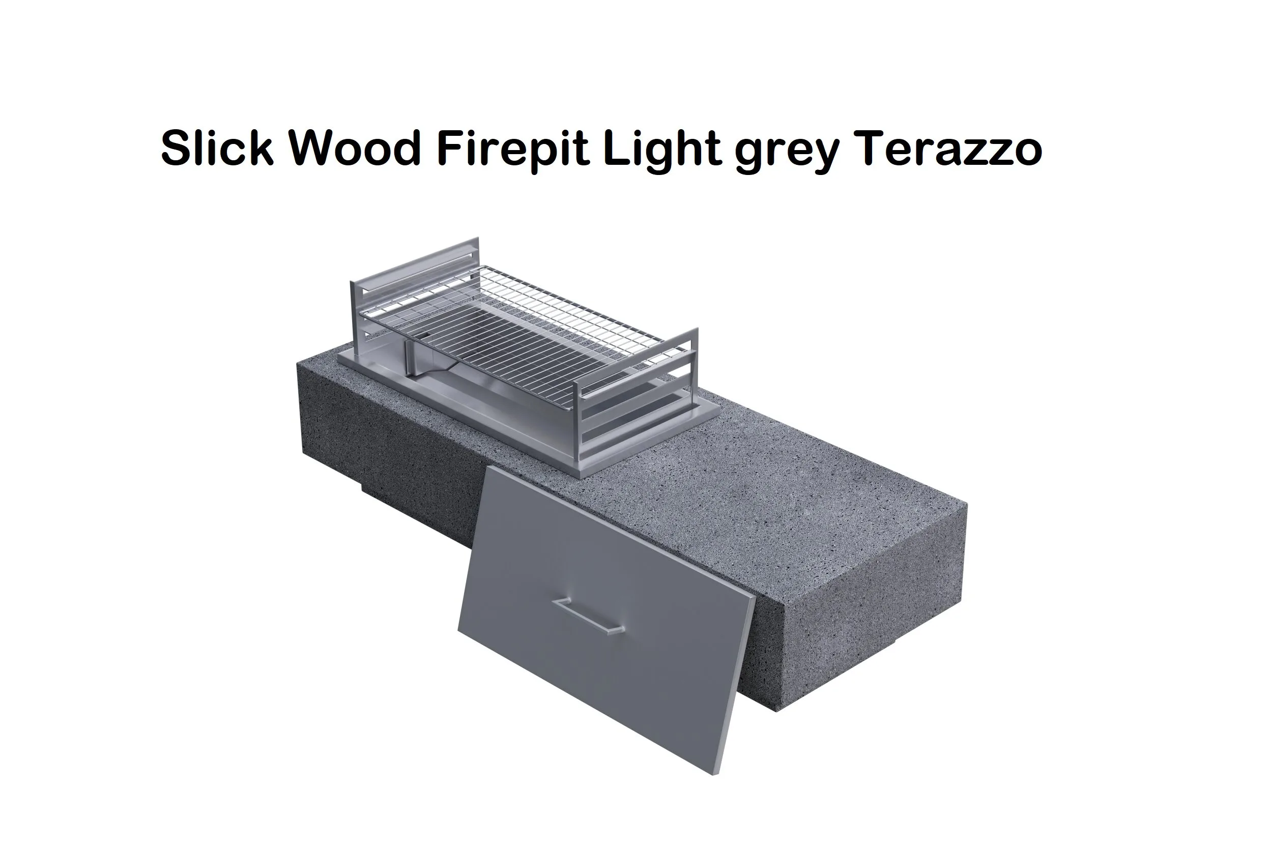 rectangular fire pit, wood firepit