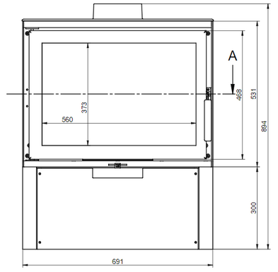 Kfd - Sto M14 Freestanding fireplace 15kw - Image 11