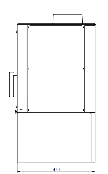 Kfd - Sto M14 Freestanding fireplace 15kw - Image 13