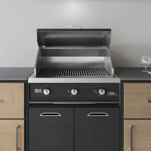 Gas braai safire 316 Gas BBQ insert grill black 770 counter top grill