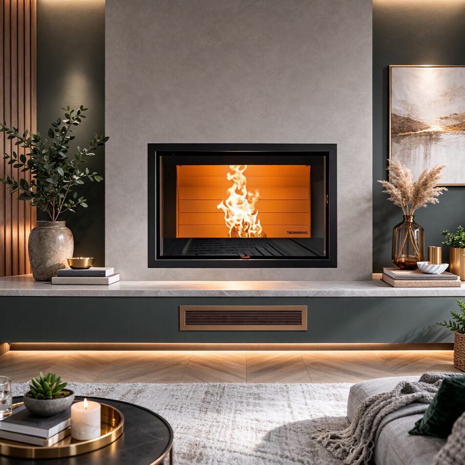 Esprit 490 Insert Pellet Fireplace 10,5kw