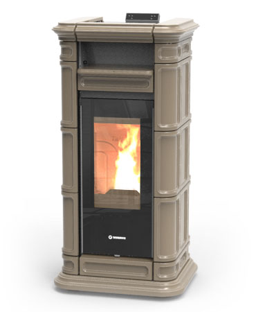Thermorossi Saint Moritz Supreme Natural Air EVO pellet fireplace