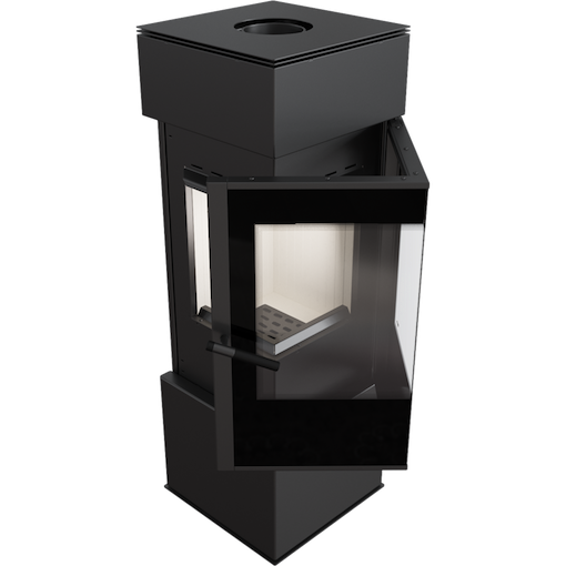 Kratki - Thor Freestanding Corner Fireplace 10kw - Image 3