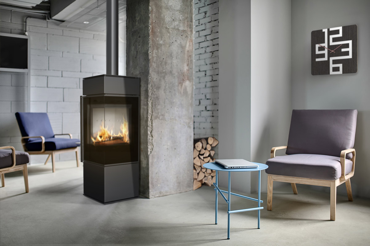 Kratki - Thor Freestanding Corner Fireplace 10kw - Image 8