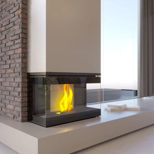 Ungaro Ory Ap 800 built in pellet fireplace