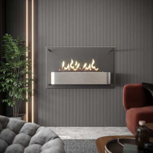 Safire vision wallart gas fireplace wall mounted