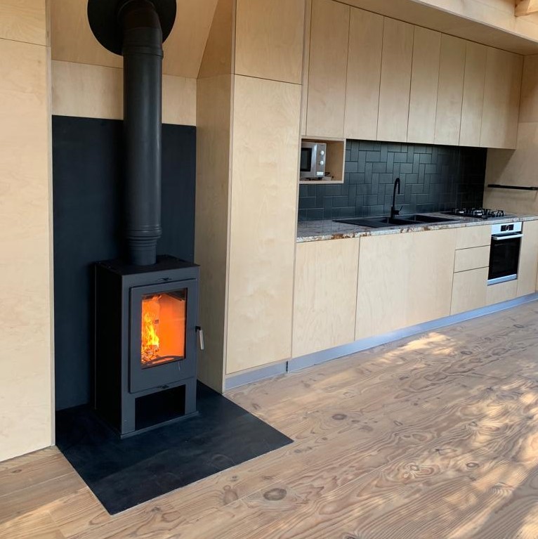 Kfd – Kasia Freestanding wood burning Fireplace