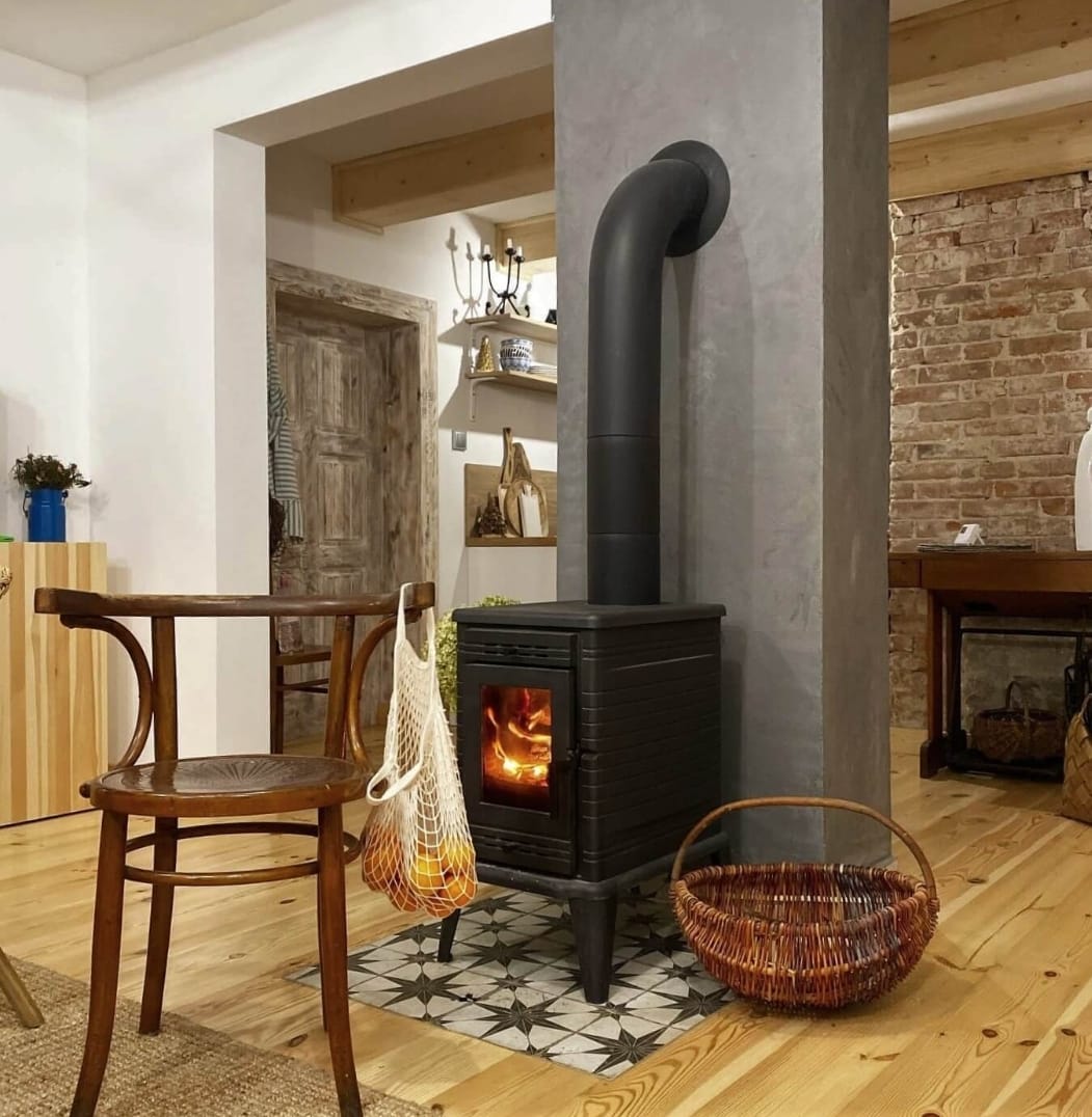 k10 freestanding Cast Iron fireplace
